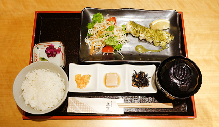 蘿勒香烤魚套餐